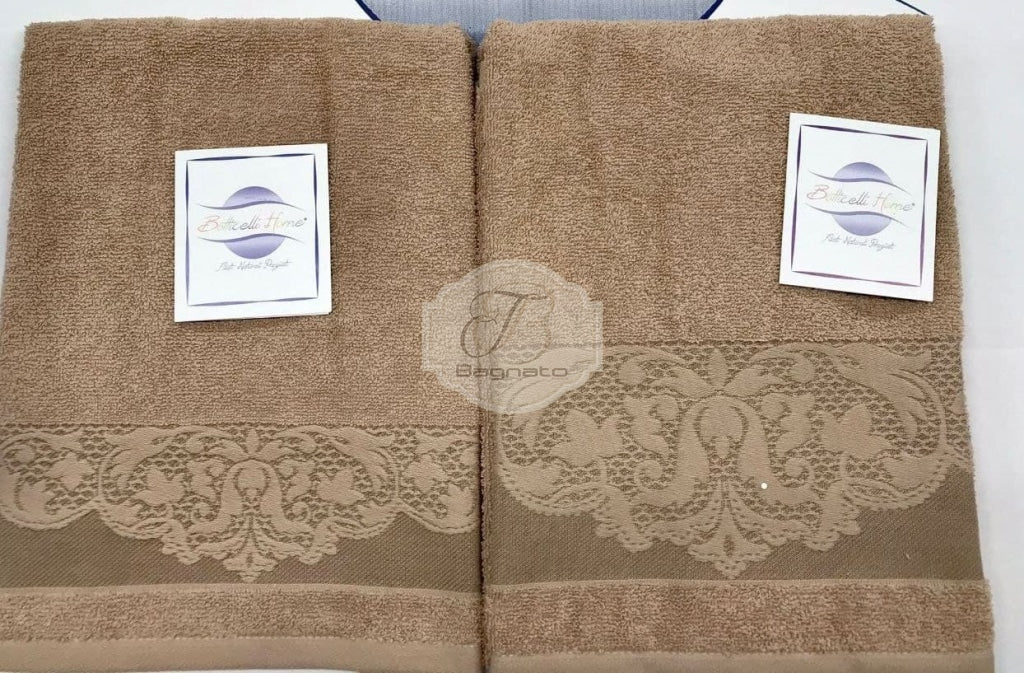 Asciugamano Set 1+1 Decor Brown Asciugamani