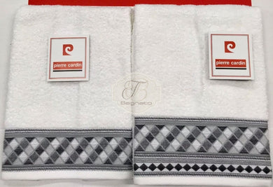 Asciugamano Set 1+1 Modern White Asciugamani