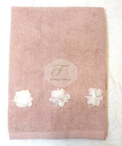 Asciugamano Set 2 Pezzi Vanity Rosa Asciugamani
