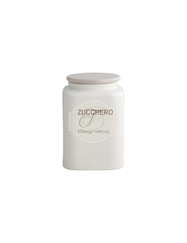 Barattolo Zucchero Porcellana Brandani Barattolo