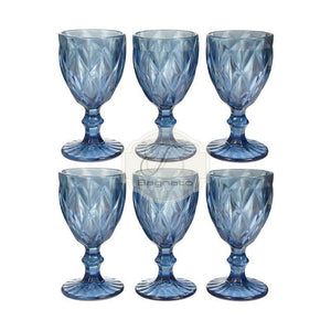 Calici Set 6 Pezzi Blue Bicchieri