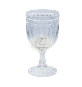 Calici Vetro Set 2 Pezzi Preziosa Trasparente Bicchieri