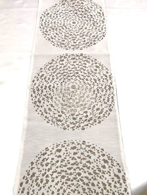 Centrini Set 3 Pezzi Circle Brown Centrini