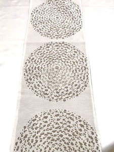 Centrini Set 3 Pezzi Circle Brown Centrini