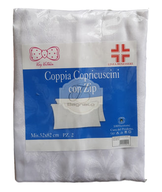Coppia federe Linea Benessere - Bagnato Arredotessile