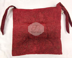 Coprisedia Set 2 Pezzi Gobelin Red