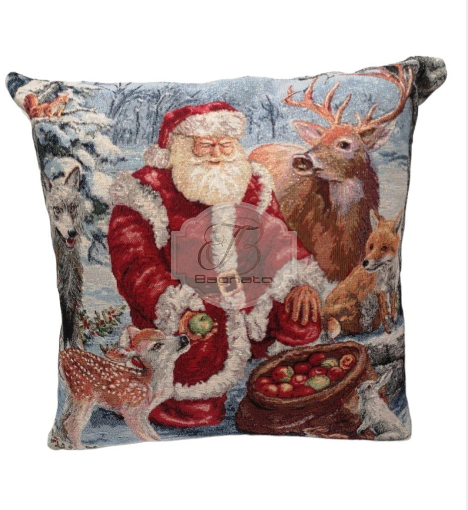 Cuscino Arredo Imbottito Santa Claus