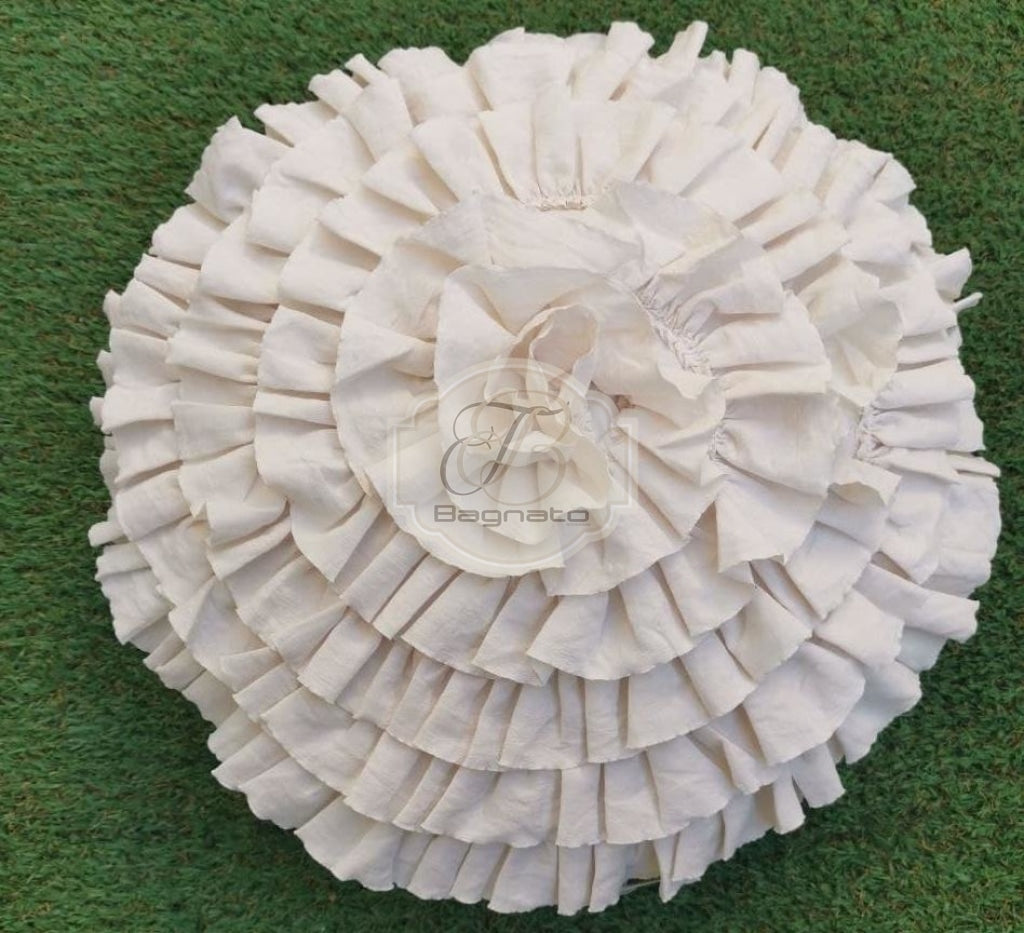 Cuscino Arredo Petalo Panna