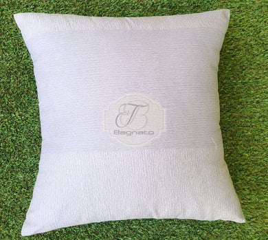Cuscino fodera Amy grigio - Bagnato Arredotessile