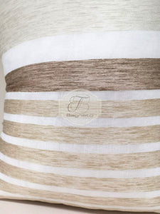 Cuscino Fodera Brown Lines
