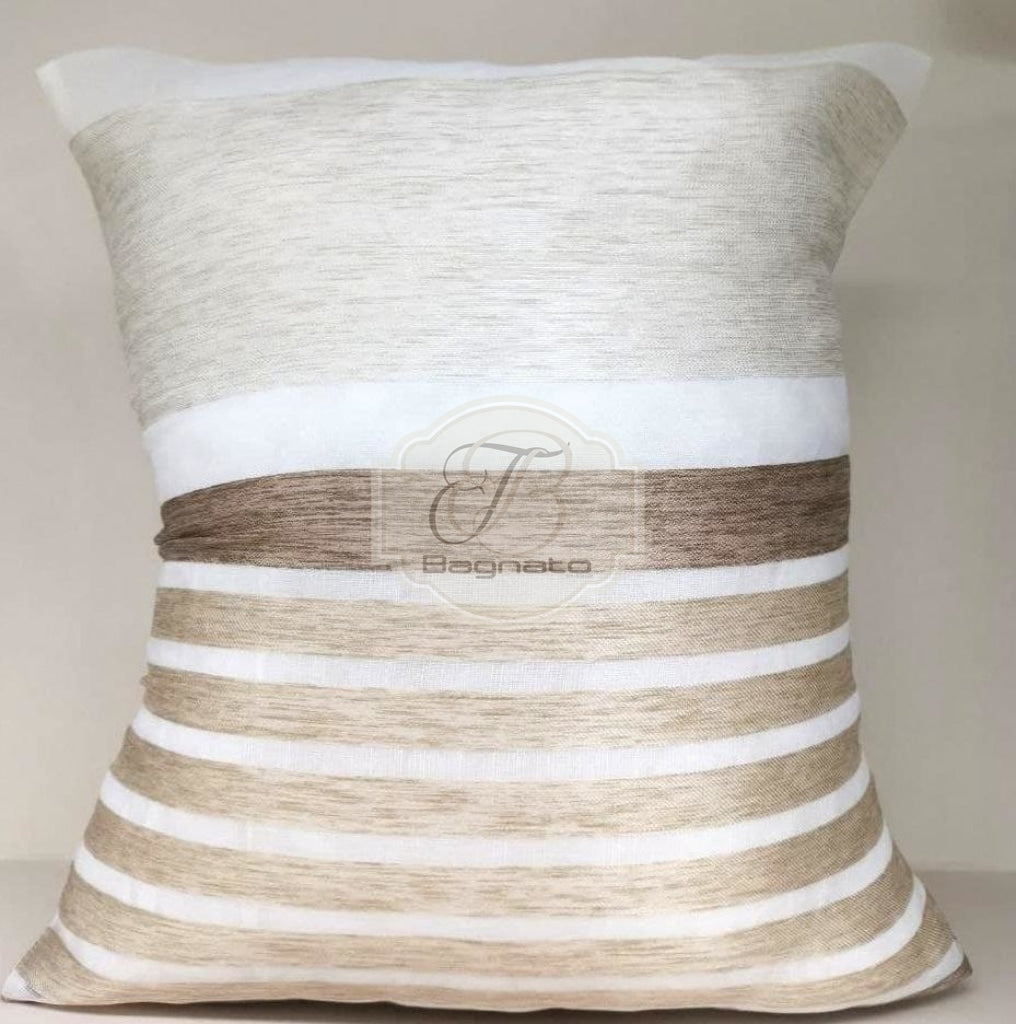 Cuscino Fodera Brown Lines