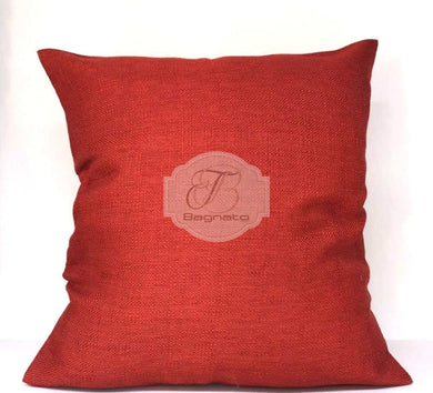 Cuscino Fodera Canapa Red