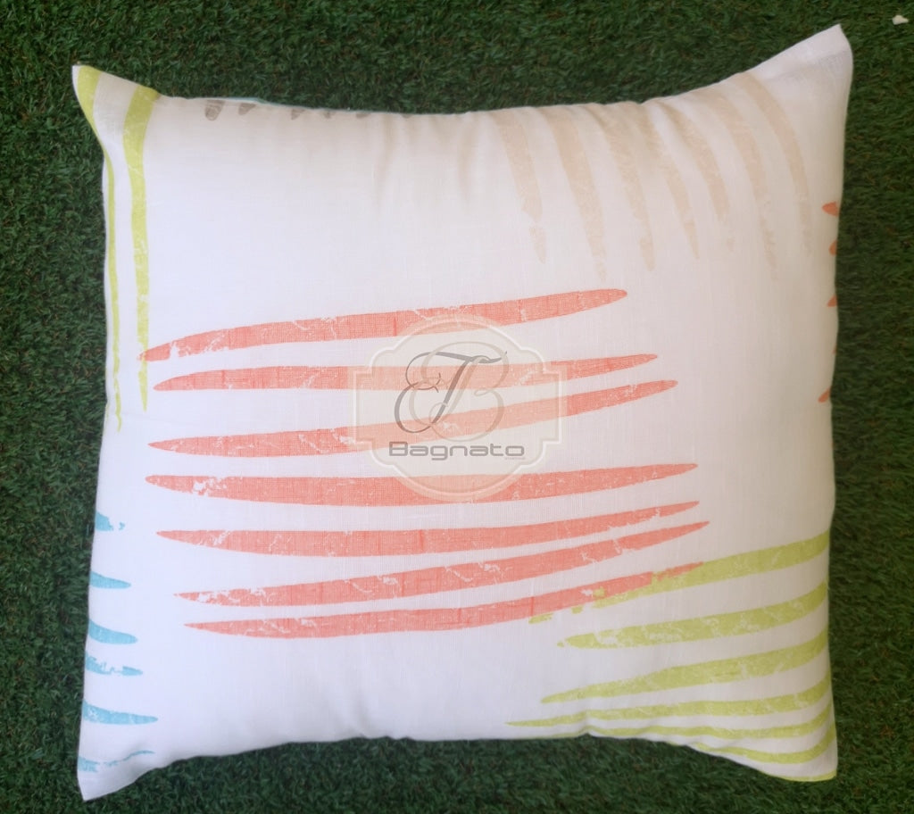 Cuscino fodera Elettra multicolor - Bagnato Arredotessile