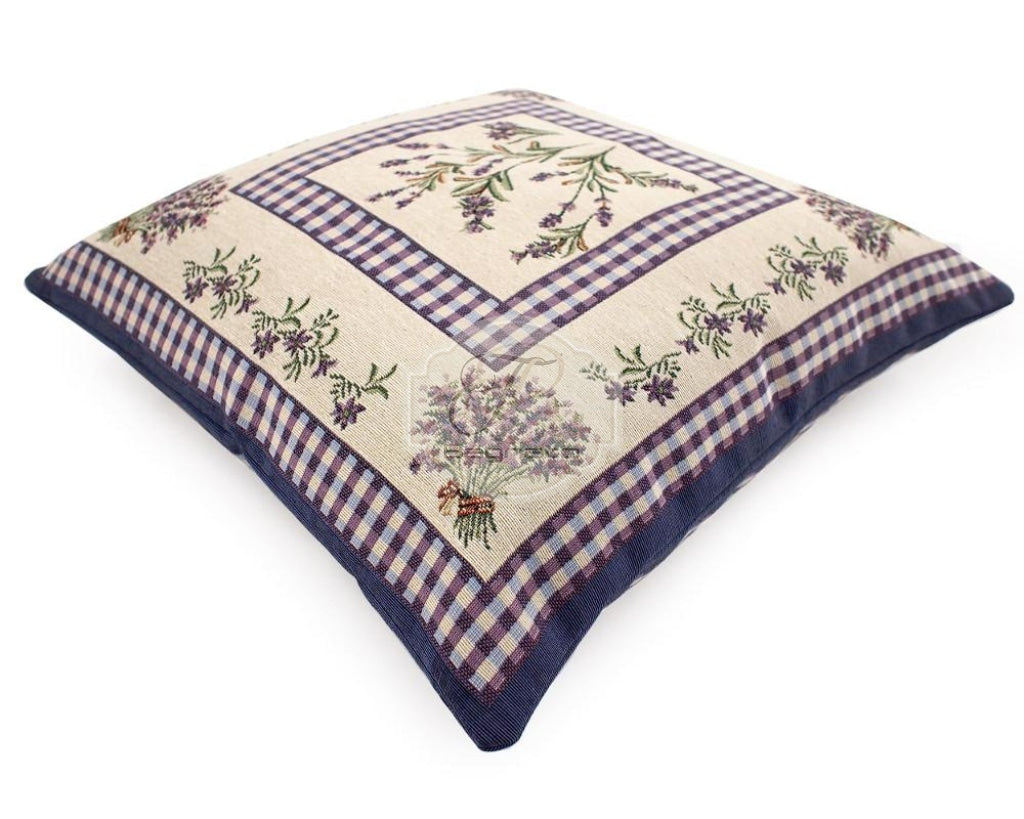 Cuscino Fodera Gobelin Lavanda