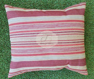 Cuscino fodera Nadia bordeaux - Bagnato Arredotessile