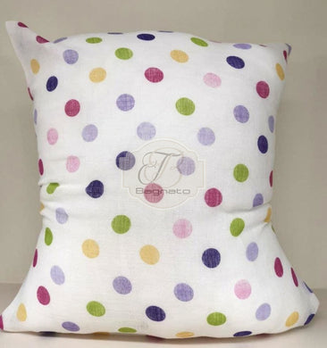 Cuscino Fodera Pois Colors