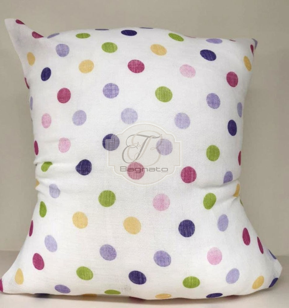 Cuscino Fodera Pois Colors