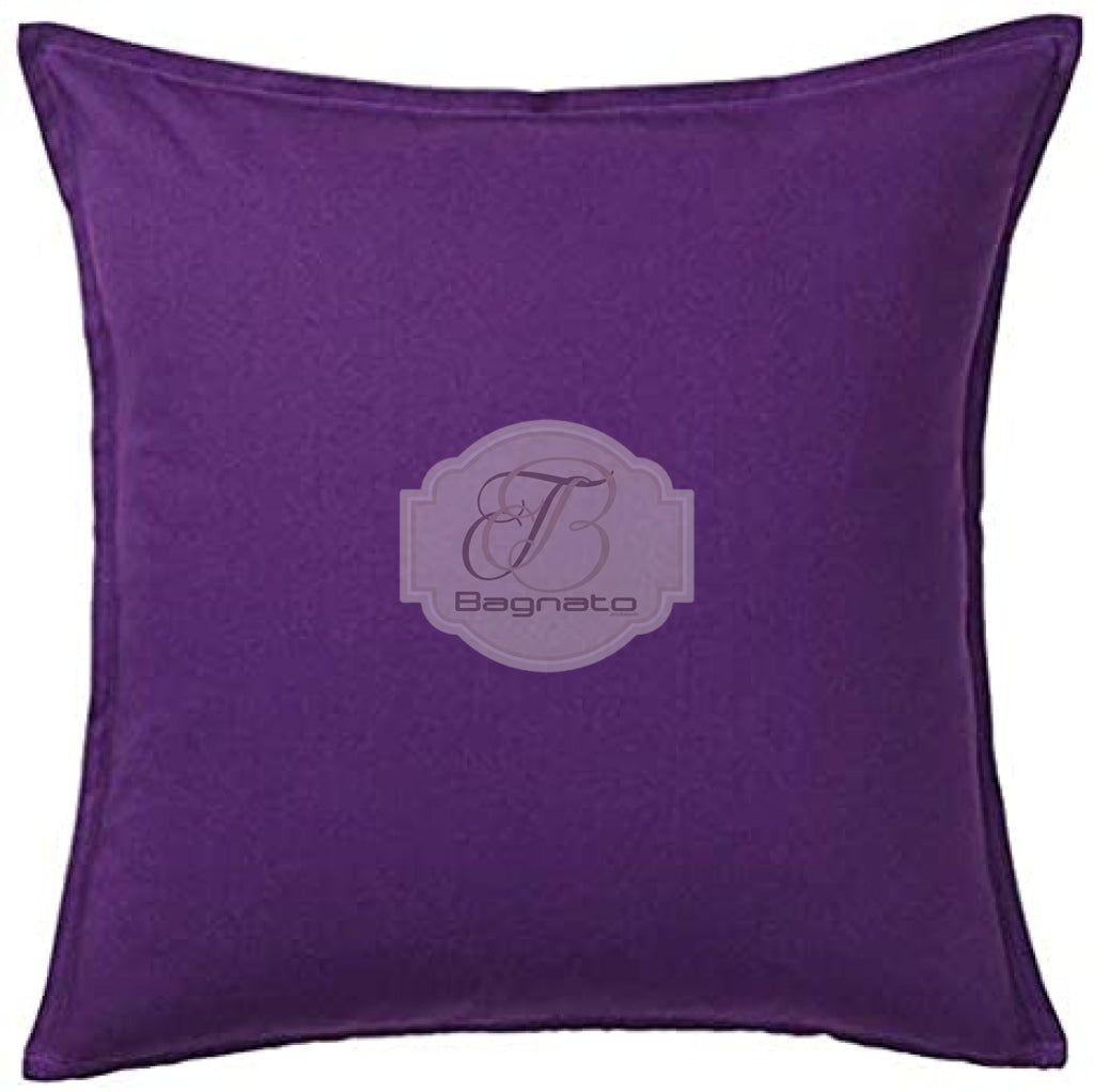 Cuscino Fodera Velluto Viola Via Roma 60