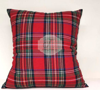 Cuscino Fodera Green Red Cube Christmas