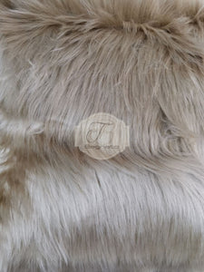 Cuscino Imbottito Pelliccia Beije