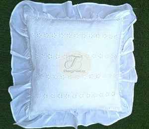 Cuscino Sangallo Bianco