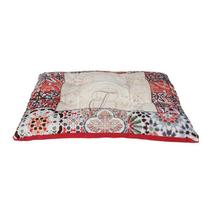 Cuscino Sedia Set 2 Pezzi Gobelin Ceramica Coprisedia