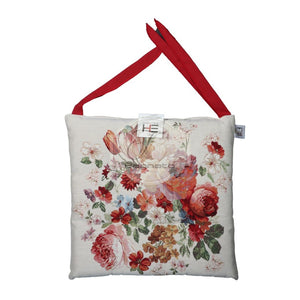 Cuscino Sedia Set 2 Pezzi Gobelin Flora Coprisedia