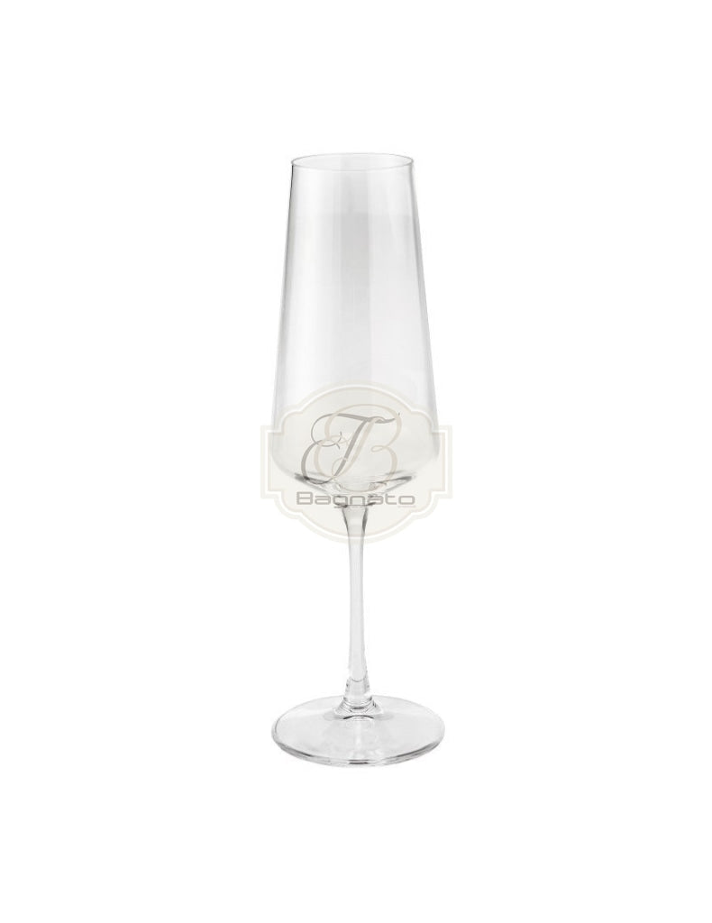 Flute Essential Crystal Glass Brandani Bicchieri
