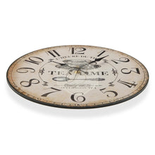 Carica l&#39;immagine nel visualizzatore di Gallery, Orologio Vintage Metal Tea Time Orologio
