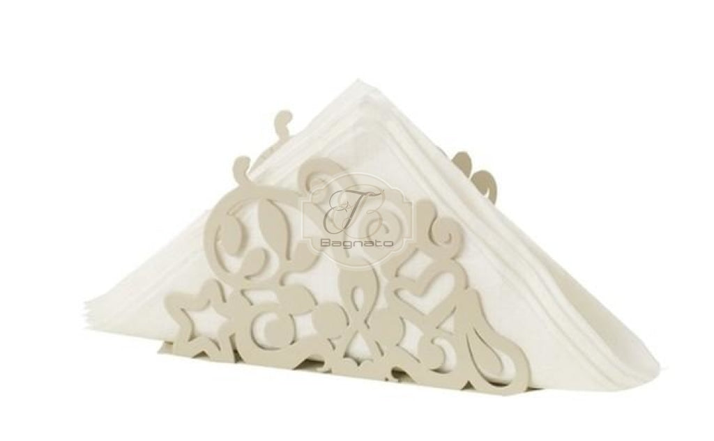 Portasalviette Abbracci Sabbia Metal Brandani Portatovaglioli