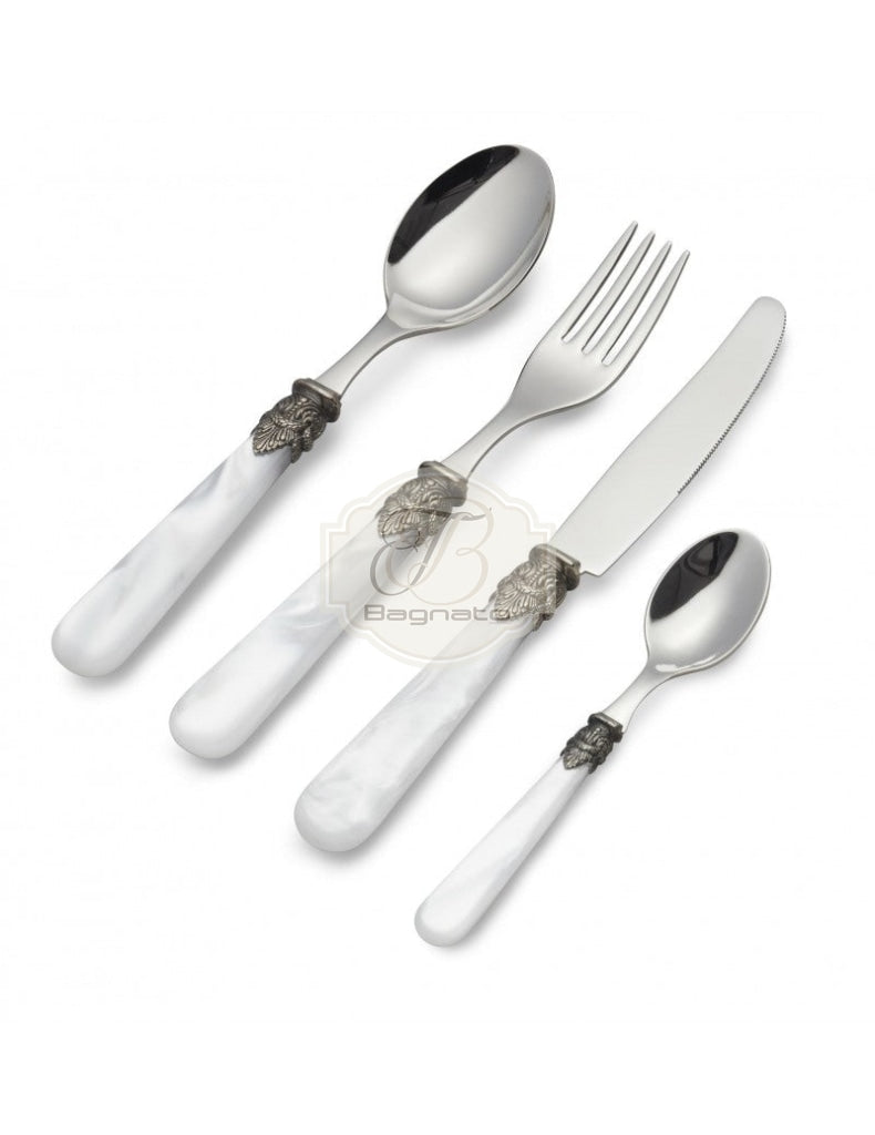 Posate Madreperla Set 16 Pezzi Brandani