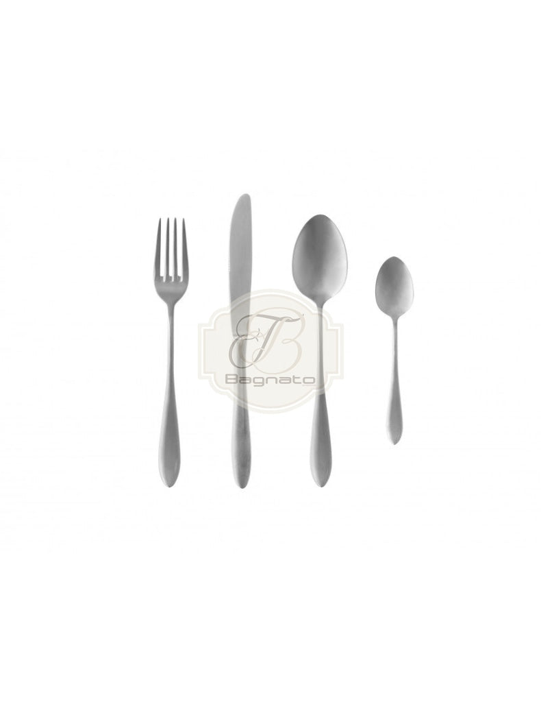Posate Set 24 Pezzi Opaco Inox Brandani