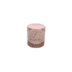 Pouf Cipria Velluto Brandani Pouf