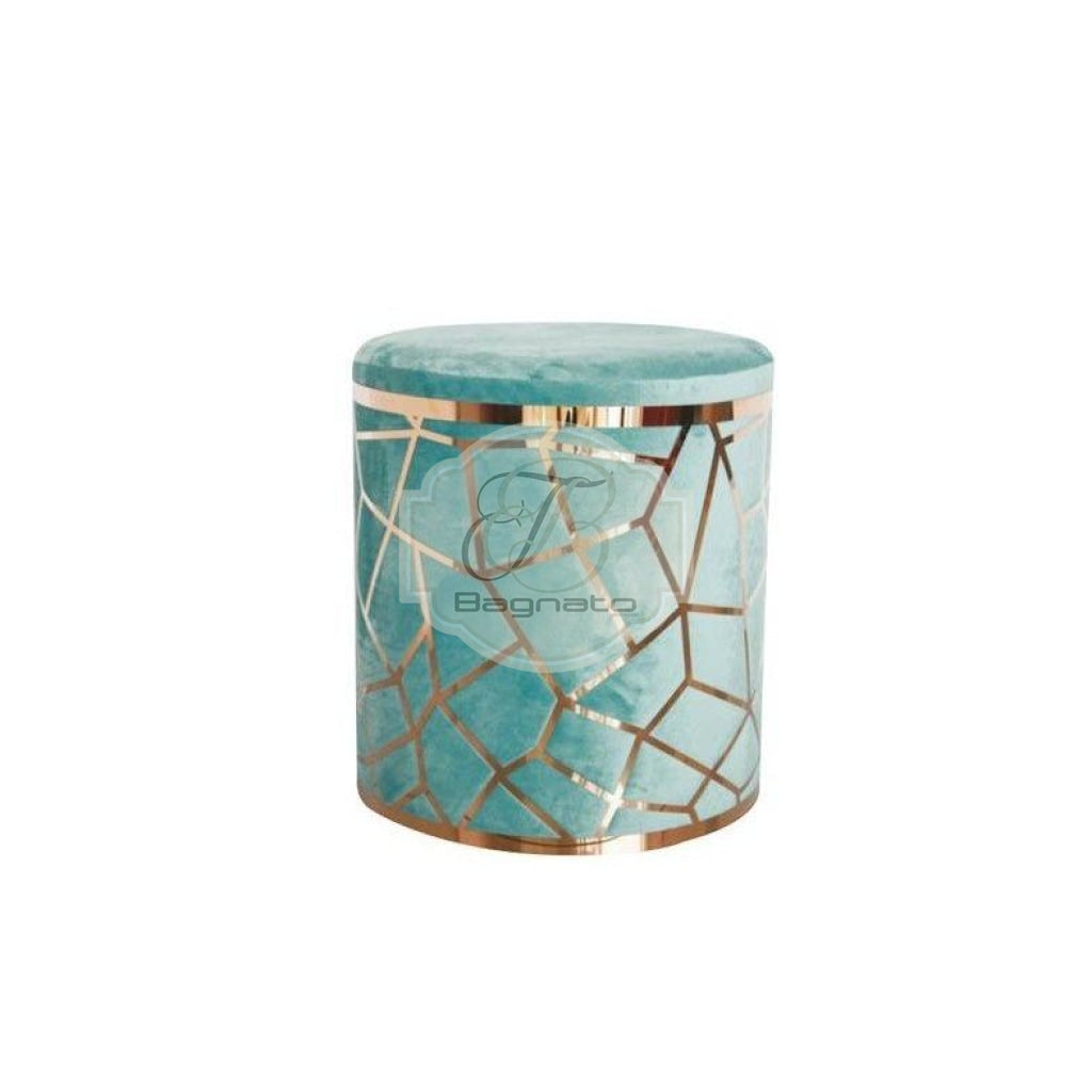 Pouf Tiffany Velluto Brandani Pouf