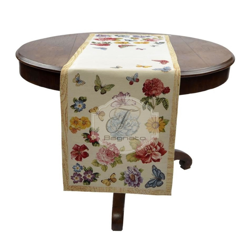 Runner Gobelin Fiori Di Campo 45 X 140