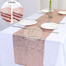 Carica l&#39;immagine nel visualizzatore di Gallery, Runner Paillettes Rose Gold
