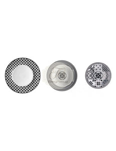 Set 18 pezzi Piatti Tavola Brandani  Porcellana - Bagnato Arredotessile