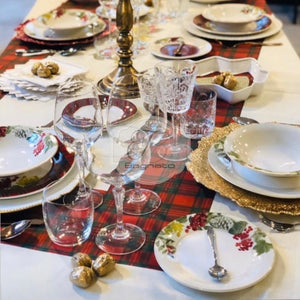Servizio Piatti Set 18 Pezzi Sottobosco Brandani Piatti