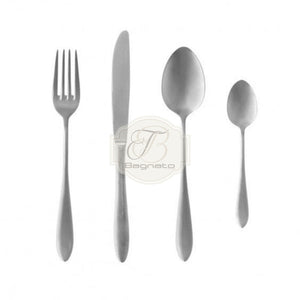 Set posate acciaio inox 24 pezzi Brandani - Bagnato Arredotessile