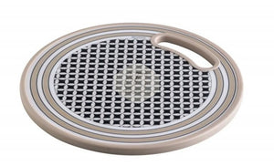Tagliere Con Coltello Inox Alhambra Brandani Tagliere