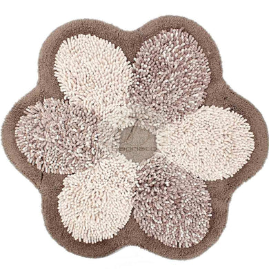 Tappeto Fiore Tortora