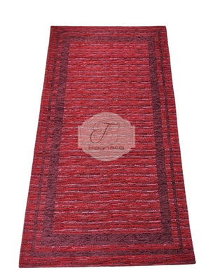 Tappeto Frame Bordeaux