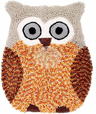 Tappeto Gufo Arancio