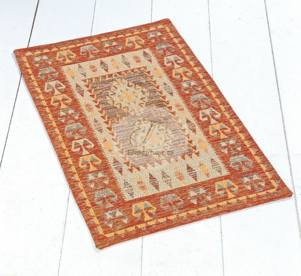 Tappeto Kilim Arancio