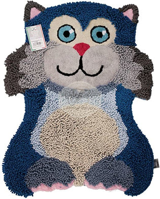 Tappeto Micio Blu
