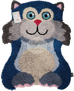 Tappeto Micio Blu