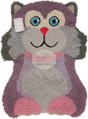 Tappeto Micio Rosa