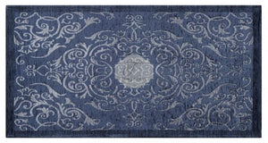 Tappeto Velvet Blu