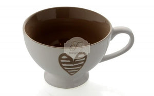 Tazza Colazione Batticuore Stoneware Brandani Tazze