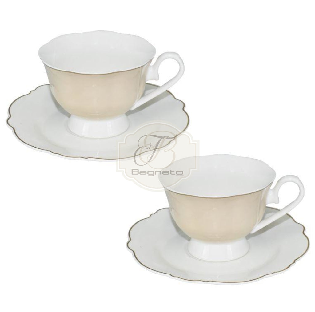 Tazza Da Thè Preziosa Set 2 Pezzi Royal Tazzine